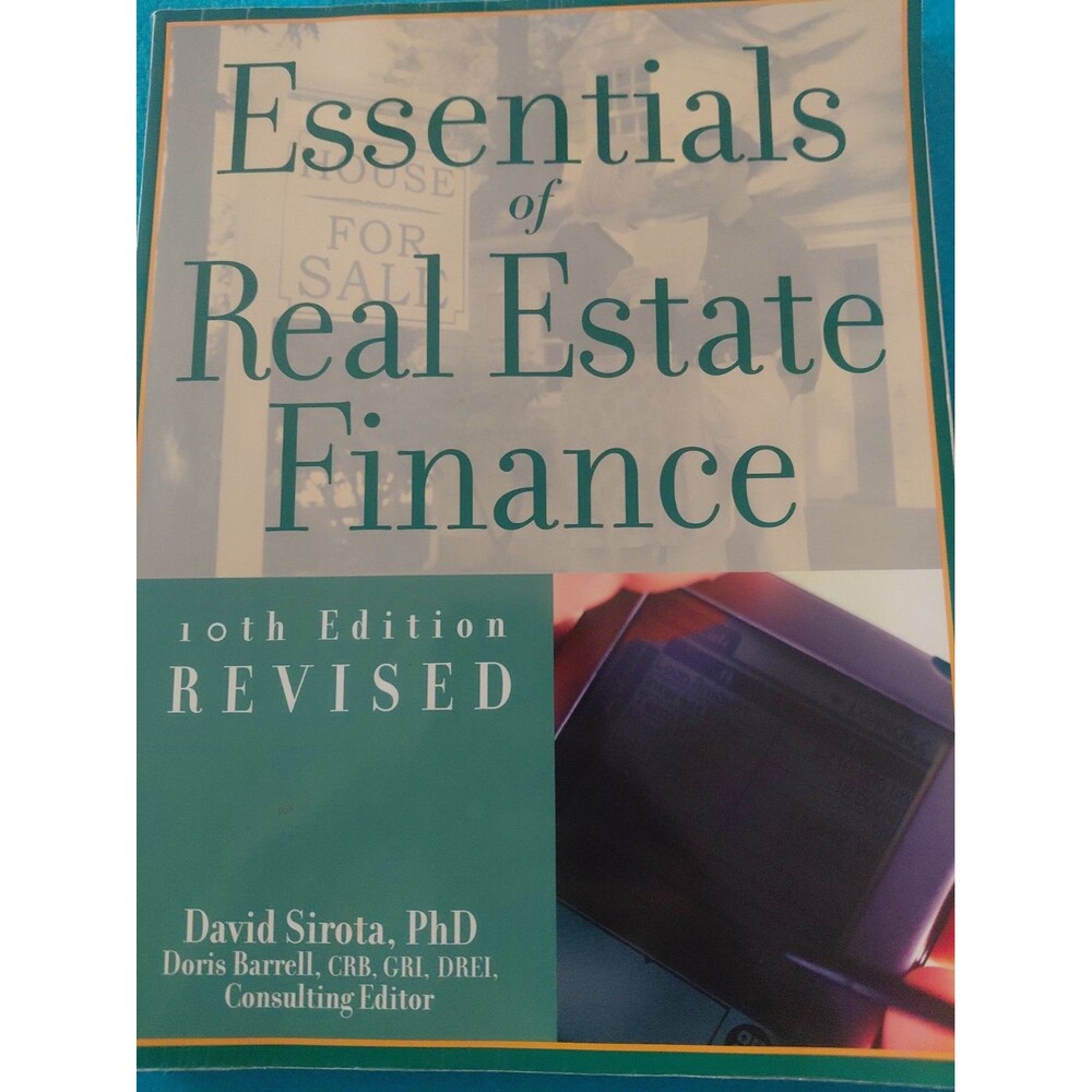 Essentials of Real Estate Finance, 10th Edition - Paperback -